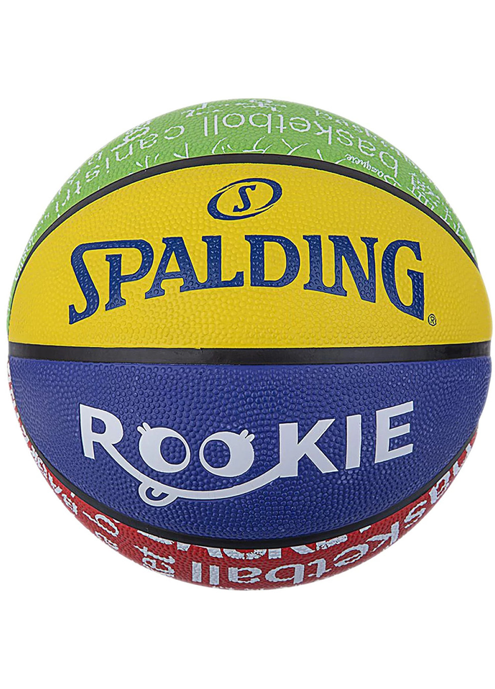 М'яч баскетбольний Rookie GEAR мультиколор Spalding (260646271)