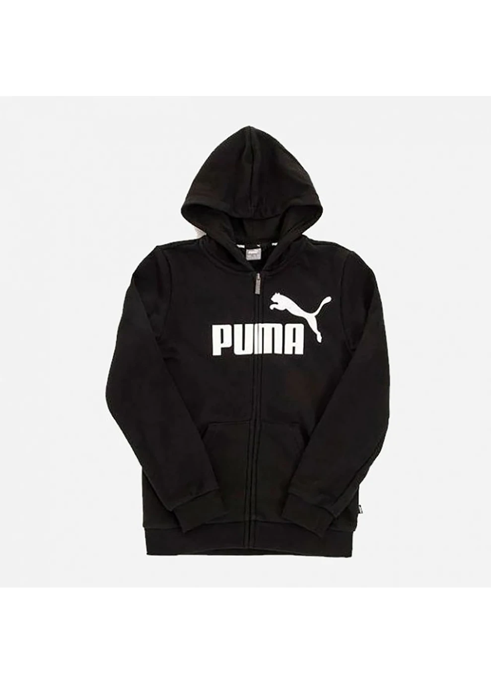Толстовка дитяча ESS Big Logo FZ Hoodie Black Чоний Puma (260633621)