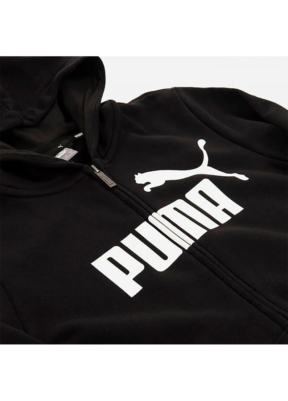 Толстовка дитяча ESS Big Logo FZ Hoodie Black Чоний Puma (260633621)