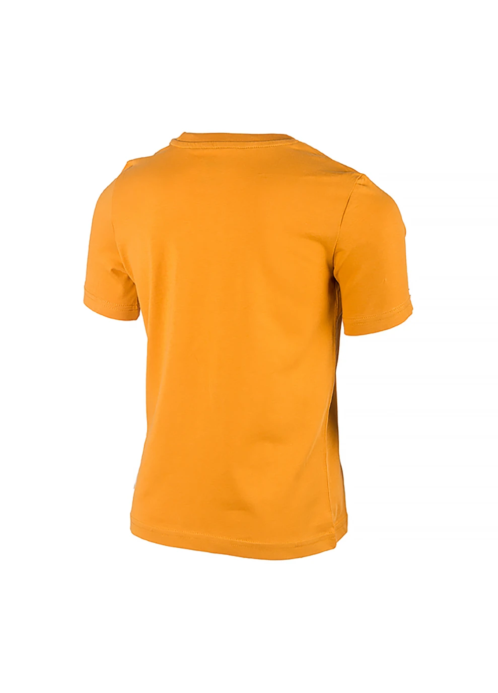 Оранжевая демисезонная детская футболка ess+ mates tee оранжевый Puma