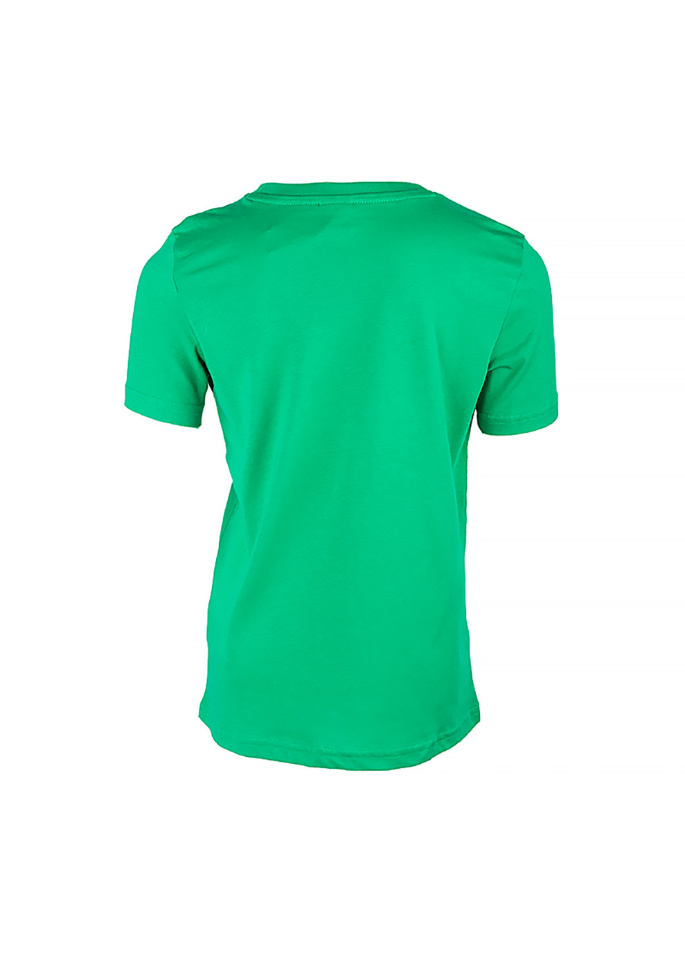 Зелена демісезонна дитяча футболка classics logo tee зелений Puma