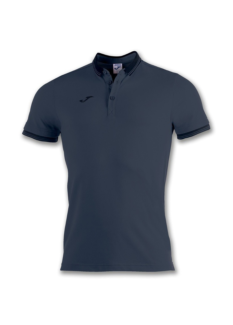 Темно-синяя футболка-поло polo shirt bali ii dark navy s/s темно-синий для мужчин Joma