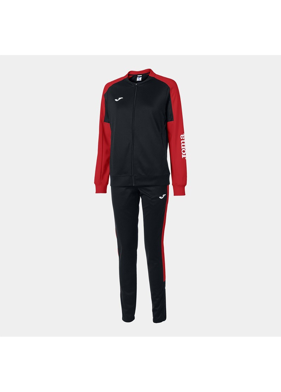 Женский спортивный костюм ECO CHAMPIONSHIP TRACKSUIT черный,красный Joma (260632555)
