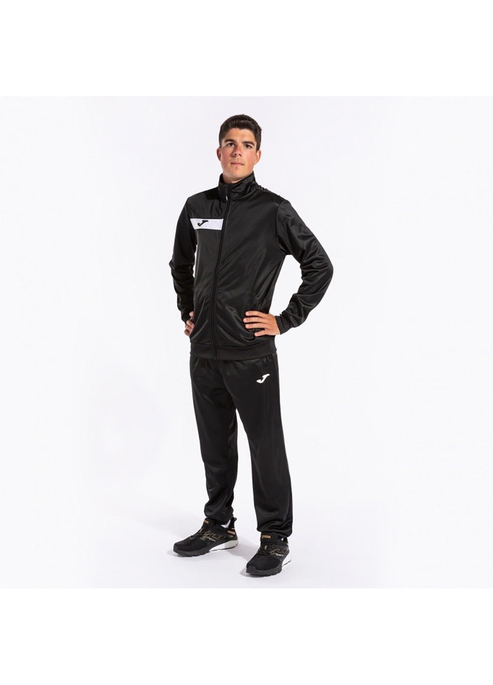 Чоловічий спортивний костюм COLUMBUS TRACKSUIT чорний Joma (260633487)