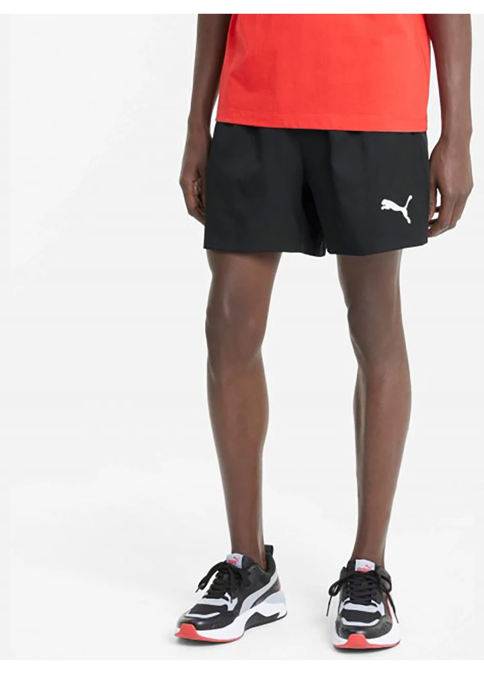 Шорты Active Woven Shorts Black Черные Puma (260644282)