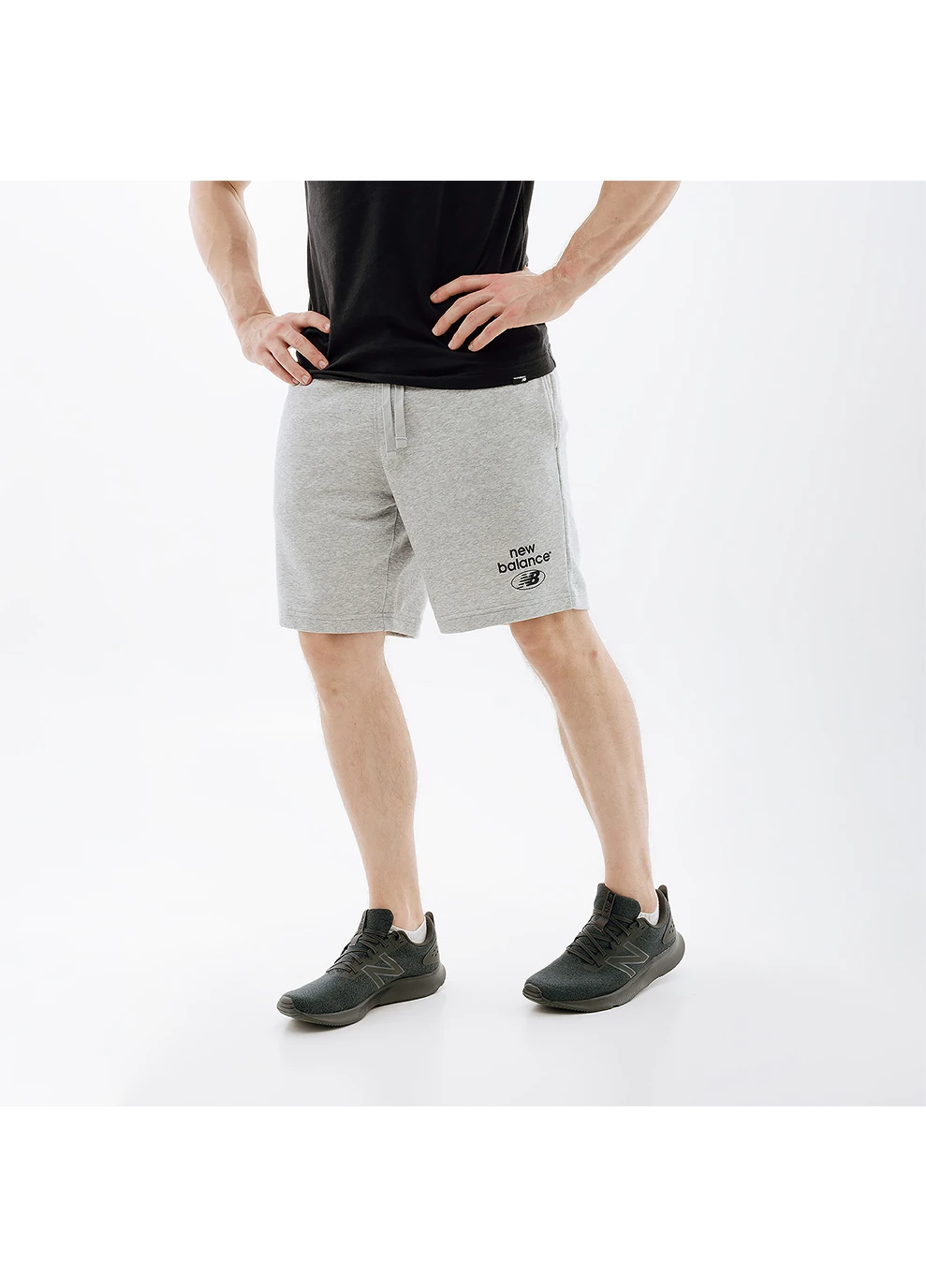 Чоловічі Шорти Essentials Reimagined Сірий New Balance (260644275)