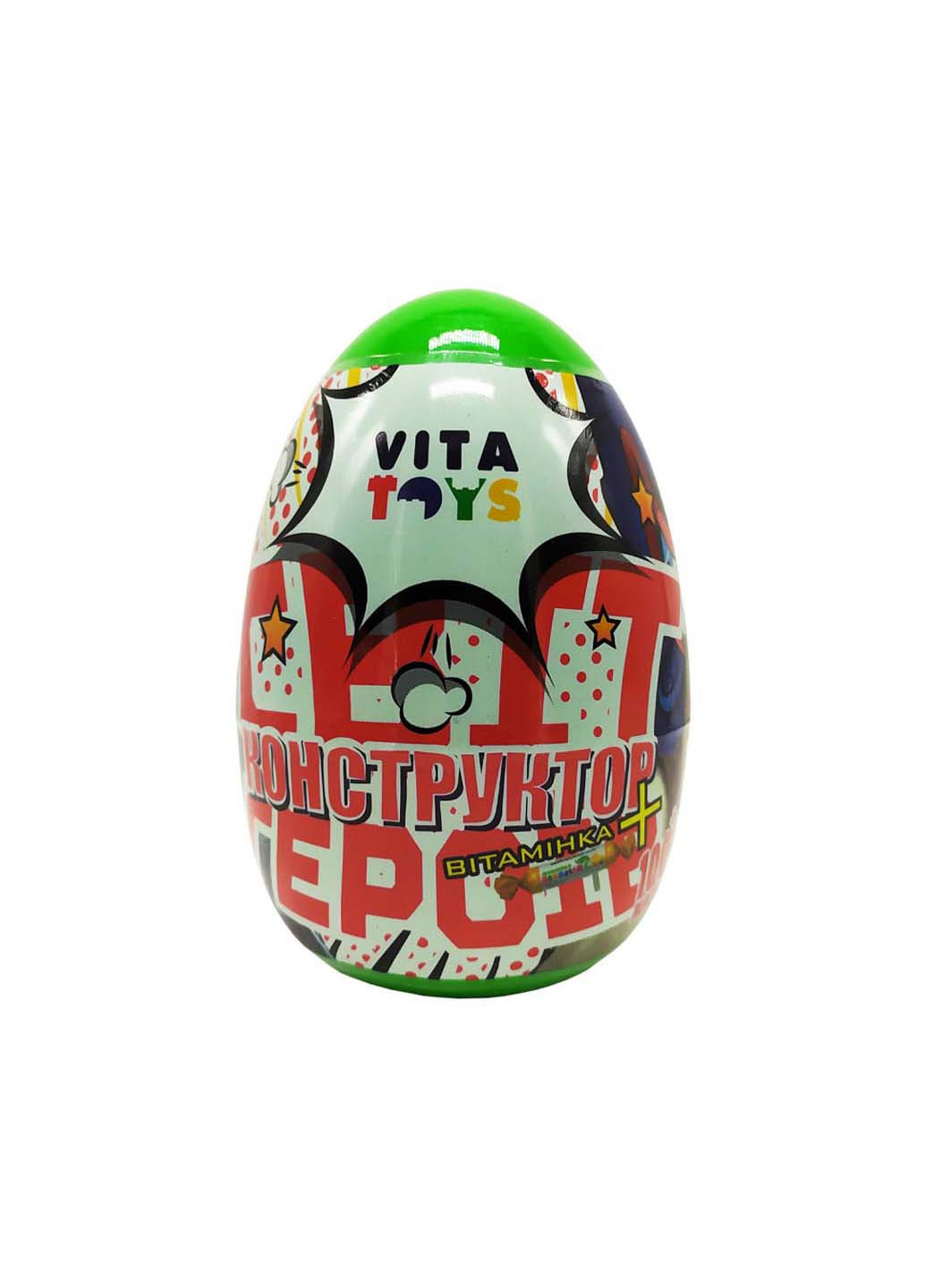 Конструктор у яйці "Герої" VTK 0074 100 деталей VitaToys (260644065)