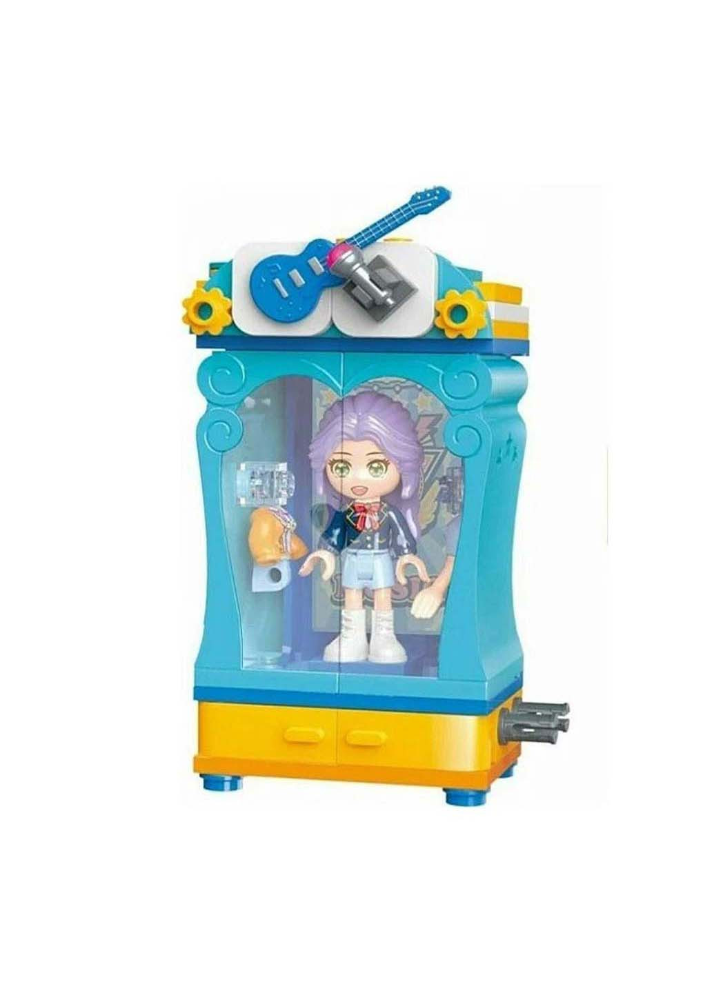 Дитячий конструктор Дівчинка з кімнатою 34011 з аксесуарами Співачка Bambi (260643304)