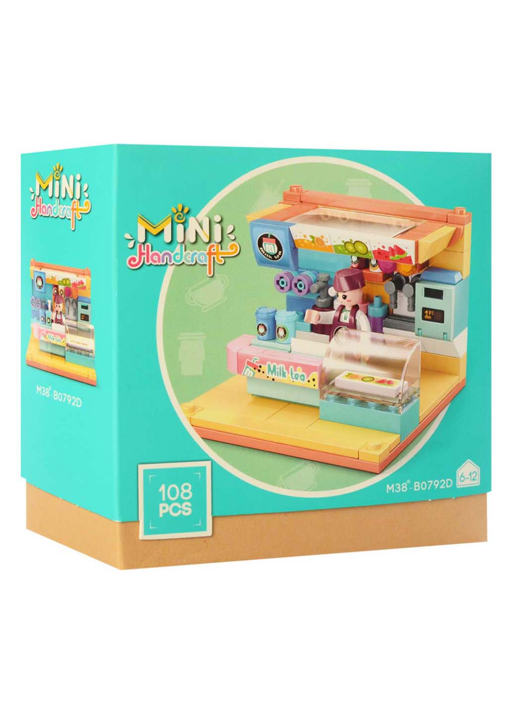 Дитячий конструктор Магазин M38-B0792 з фігуркою Напої Bambi (260643426)