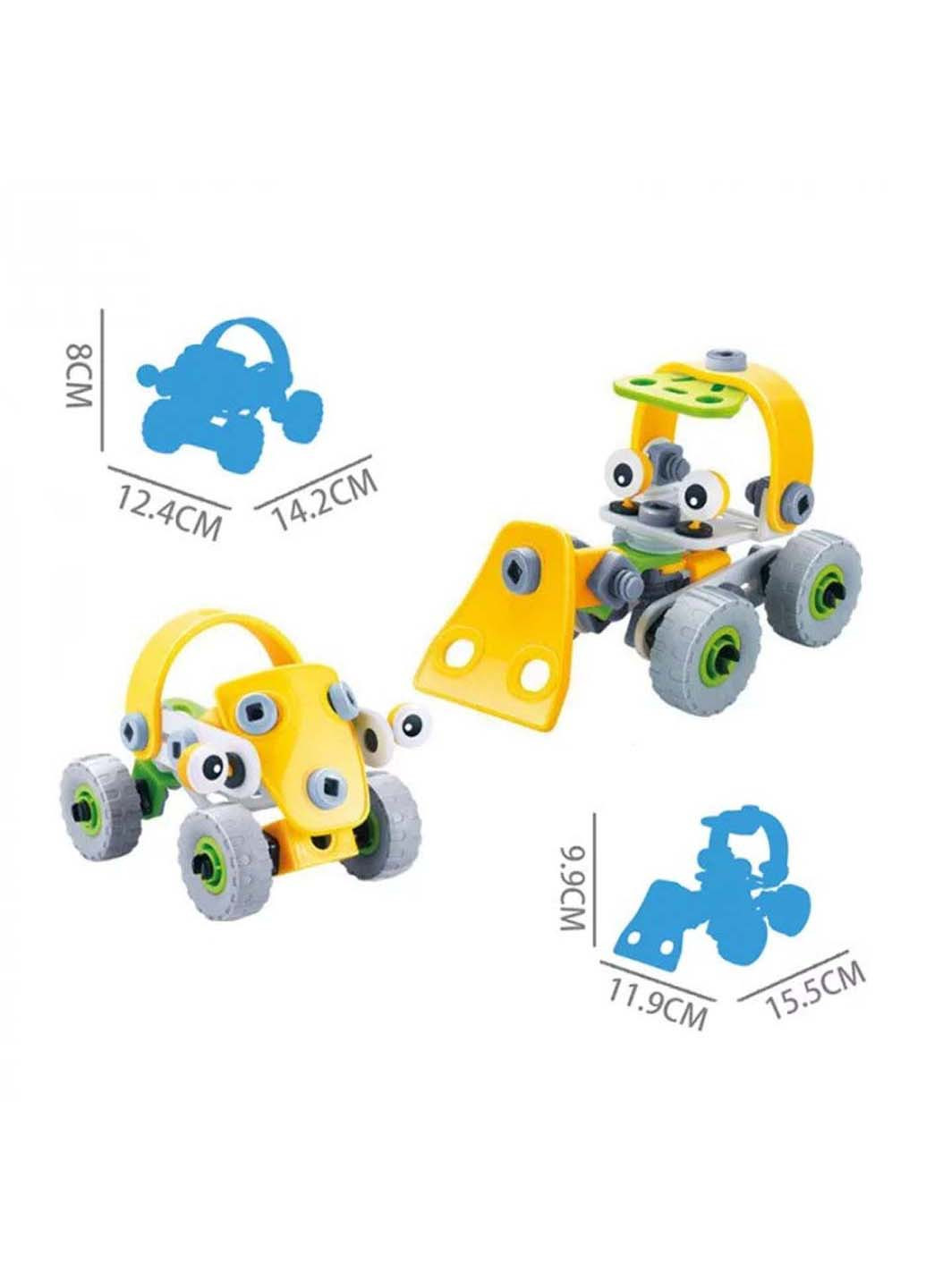 Конструктор Build&Play 2 в 1 "Будівельники" J-7725 56 ел. Hanye (260644007)