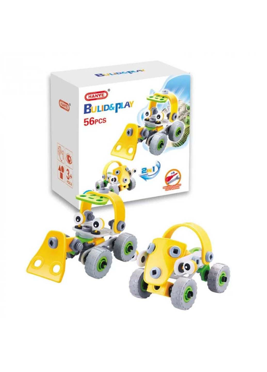 Конструктор Build&Play 2 в 1 "Будівельники" J-7725 56 ел. Hanye (260644007)
