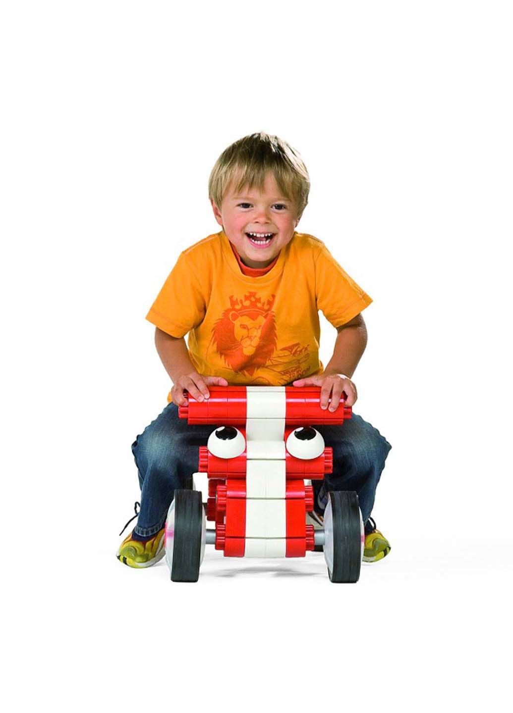 Детский конструктор 1180 Multicar Машина для детей Красный Kiditec (260643834)