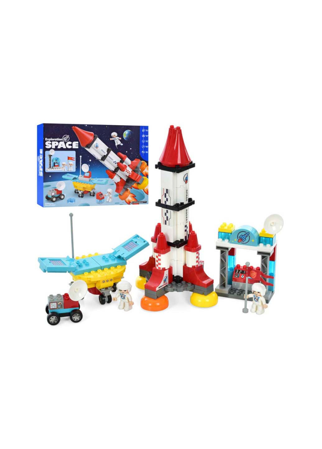 Детский конструктор "Космическая ракета" 5455 126 деталей Bambi (260643317)