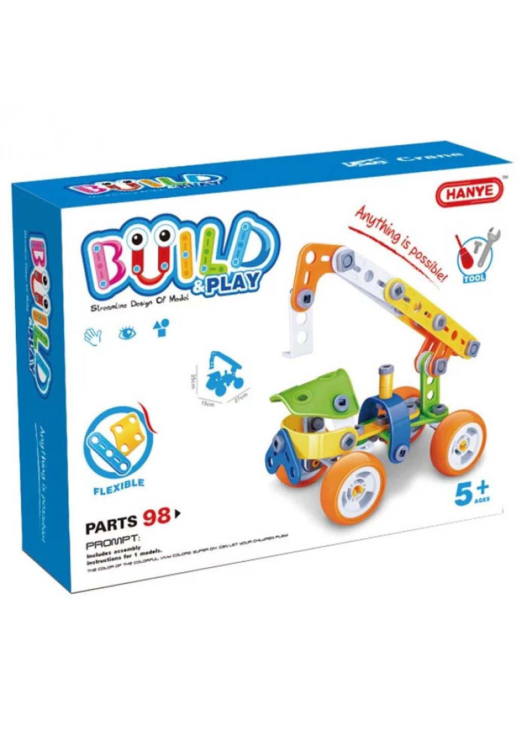 Конструктор Build&Play "Автокран" J-7702 98 ел. Hanye (260644005)