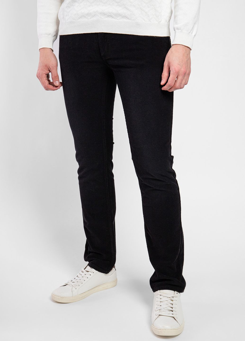 Черные кэжуал демисезонные брюки Roberto Cavalli