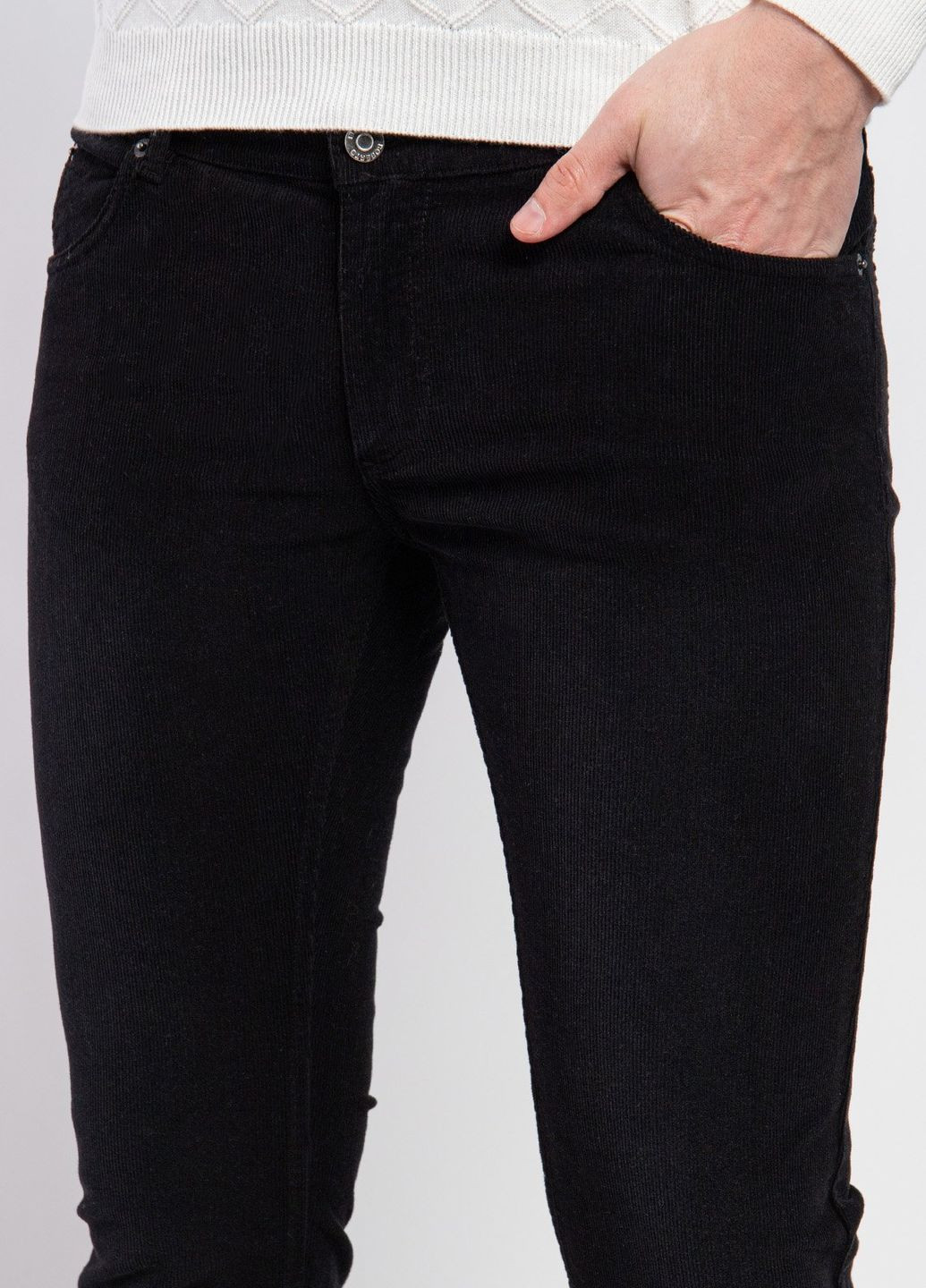 Черные кэжуал демисезонные брюки Roberto Cavalli