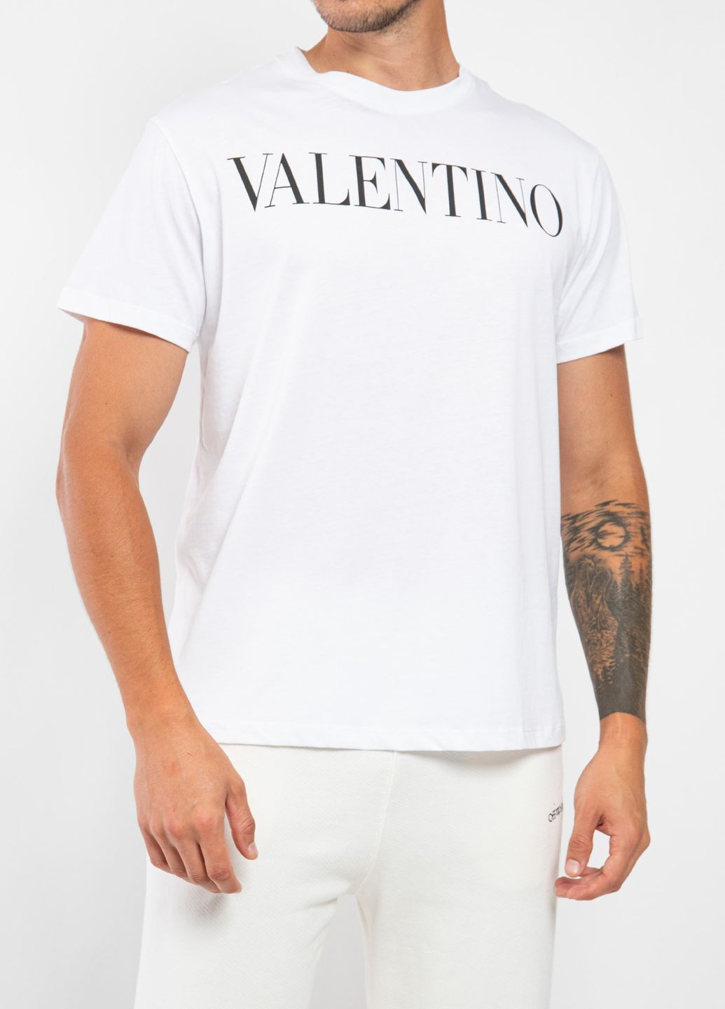 Біла футболка Valentino