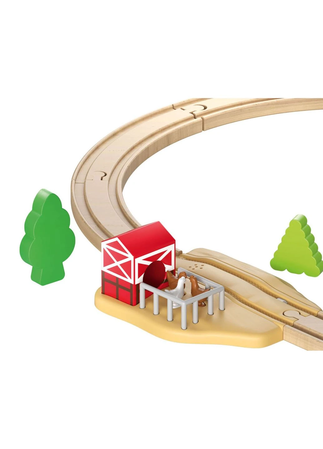 Ігровий дерев'яний потяг Сільська місцевість Playtive (260644167)