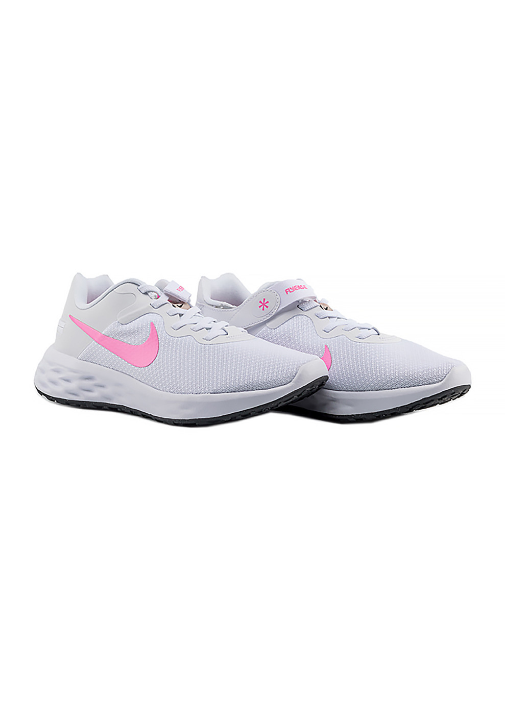 Білі осінні жіночі кросівки w revolution 6 flyease nn білий Nike