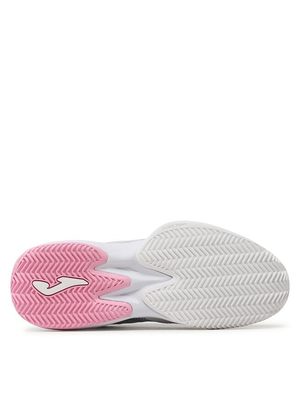 Белые демисезонные кроссовки женские master 1000 lady white/pink белый, розовый Joma