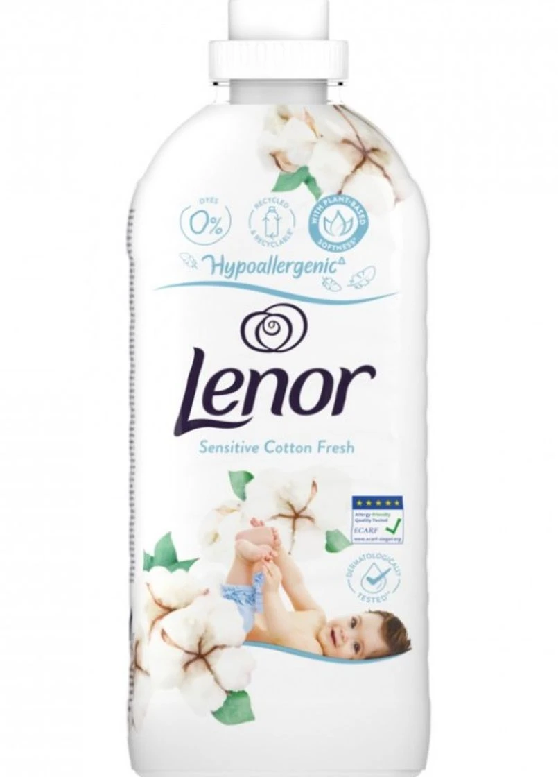 Кондиціонер для білизни Свіжість бавовни 1200 мл Lenor (260647541)
