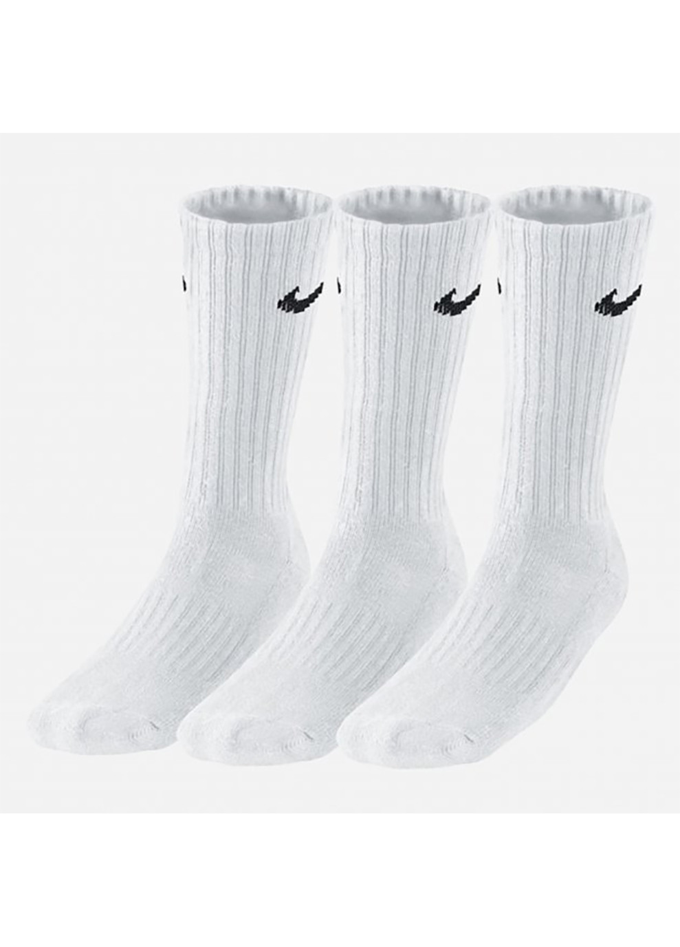 Набір шкарпеток U Nk V Cush Crew-3p Value Білий 3 пари Nike (260646635)