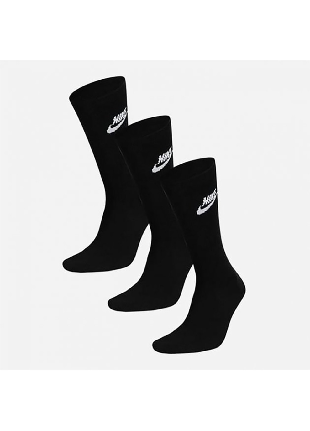 Набір шкарпеток Everyday Essential Чорний 3 пари Nike (260646299)