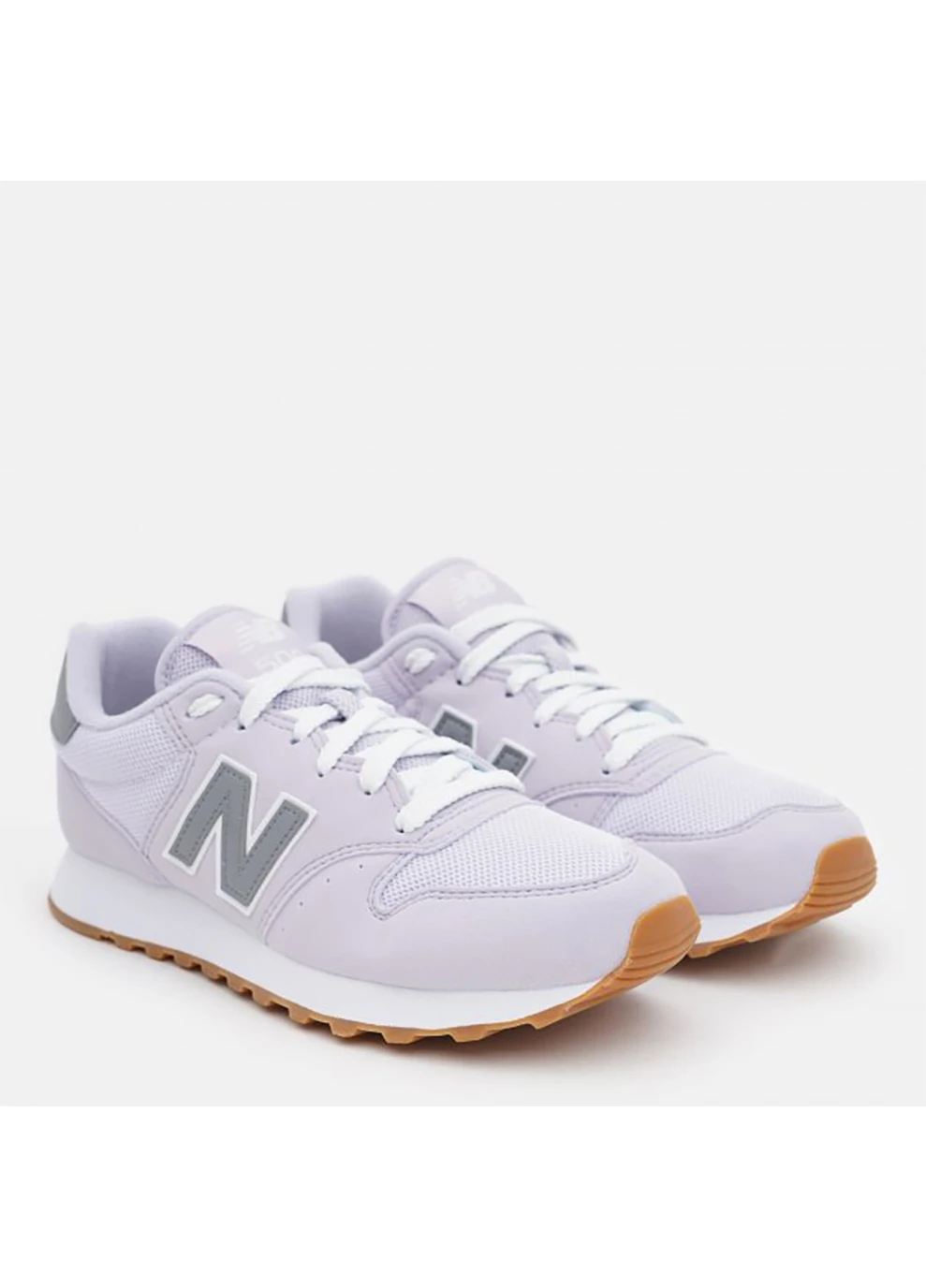 Кроссовки жен. 500 V2 Сиреневый New Balance фиолетовые демисезоны (260658993)