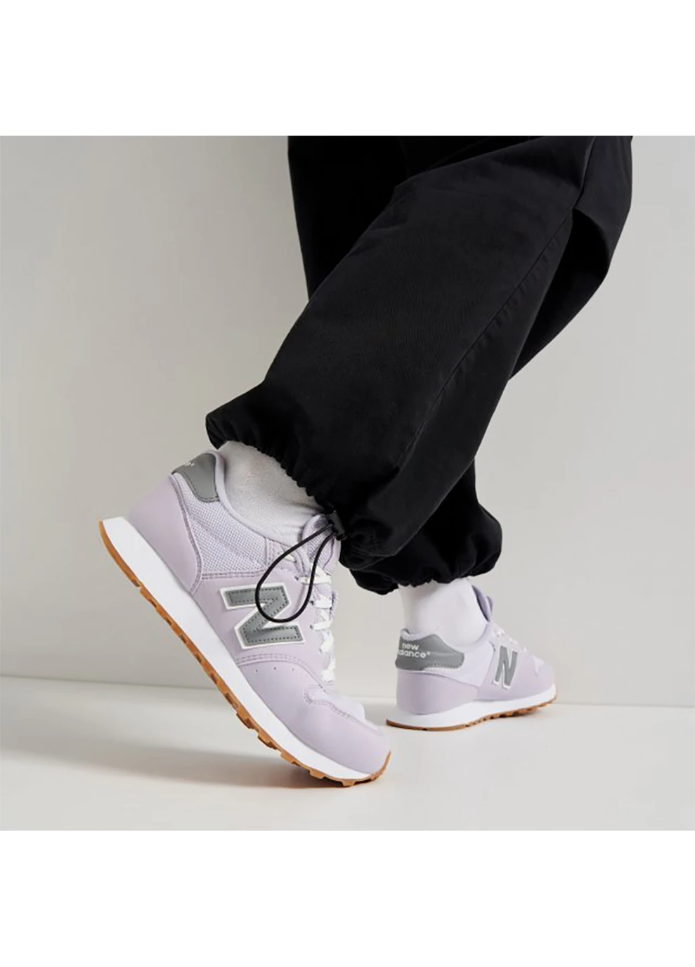 Кроссовки жен. 500 V2 Сиреневый New Balance фиолетовые демисезоны (260658993)