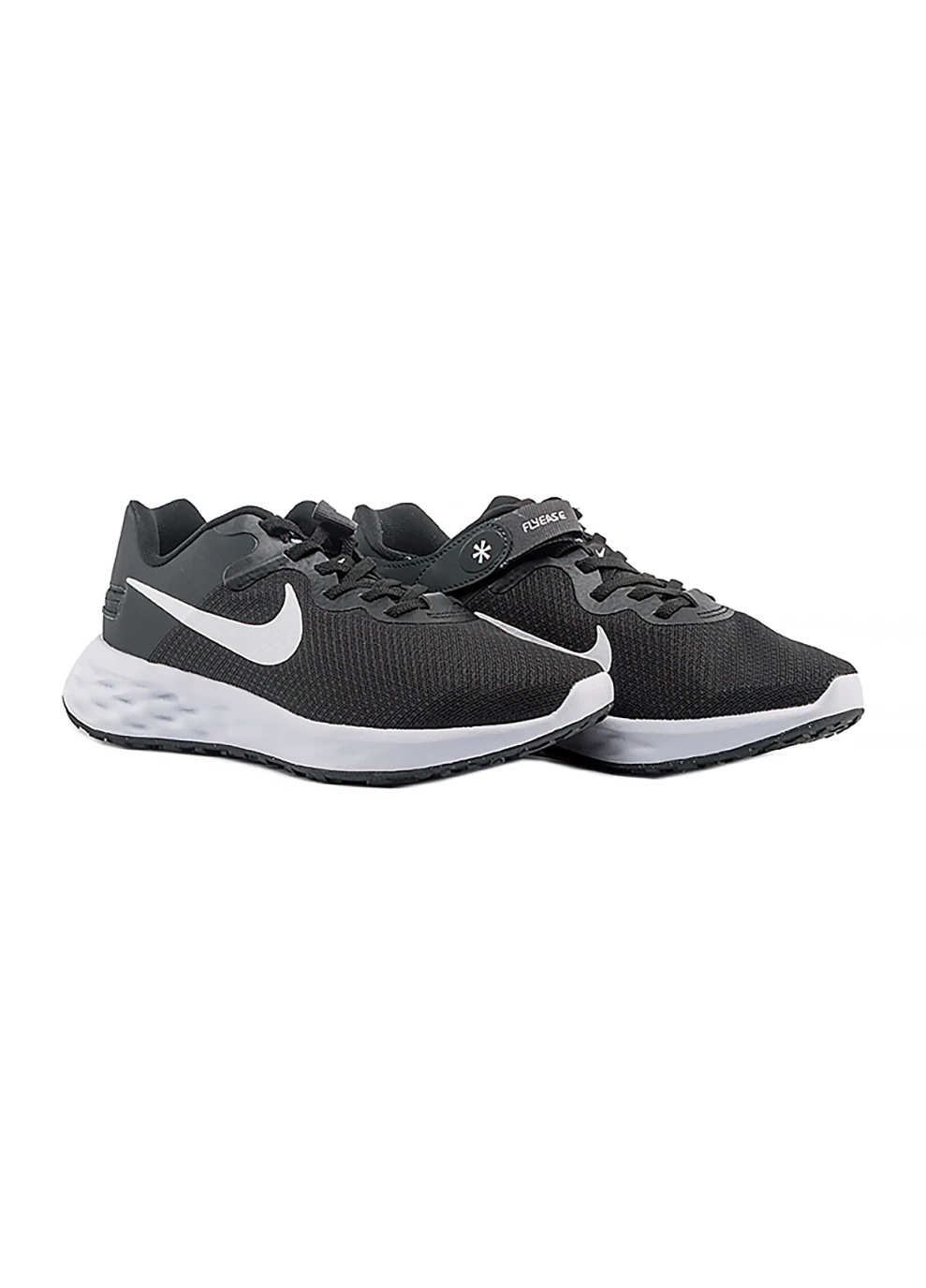 Женские Кроссовки W REVOLUTION 6 FLYEASE NN WD Черный Nike чёрные демисезоны (260659388)