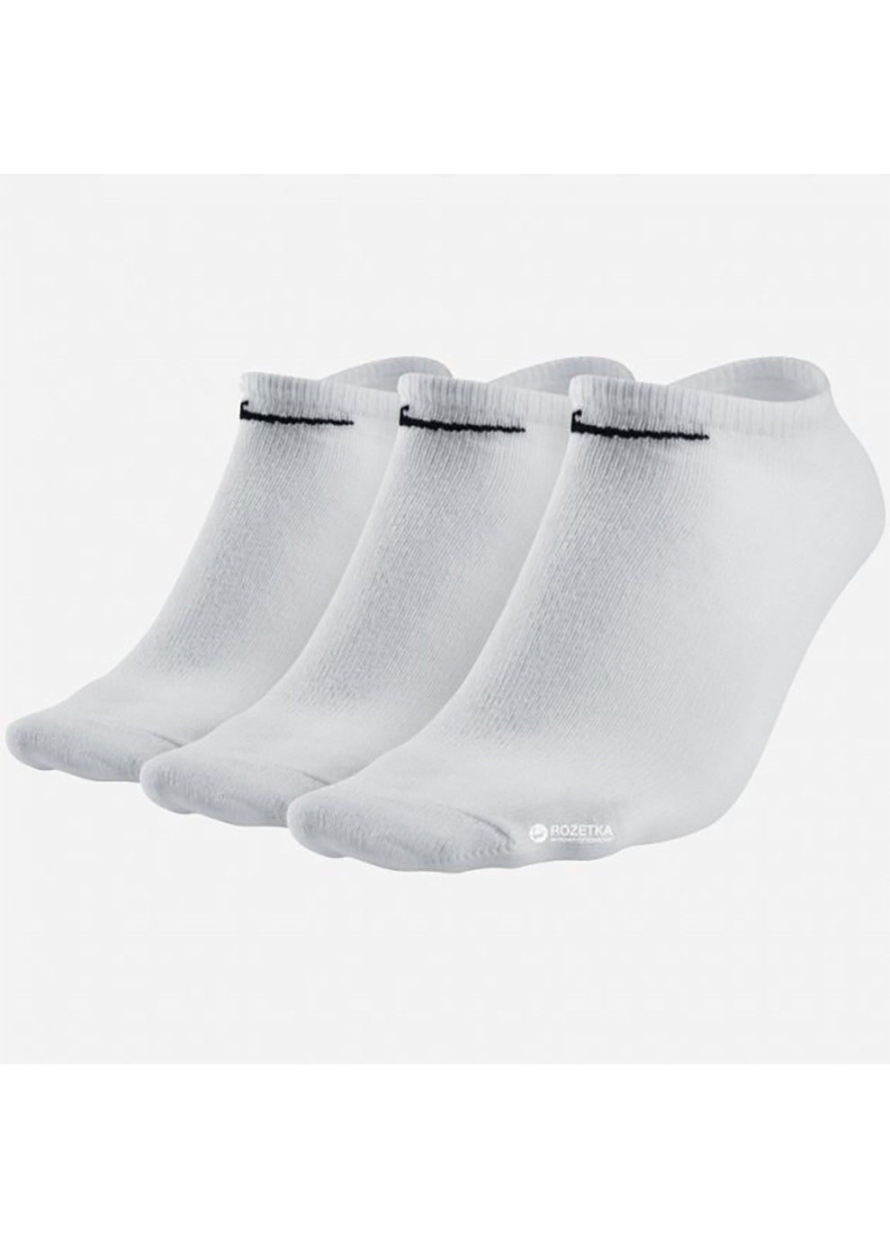 Шкарпетки 3Ppk Value No Show Білий 3 пари Nike (260659227)