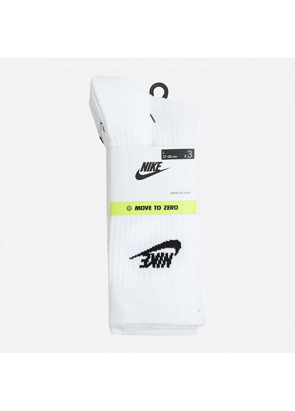Набор носков Everyday Essential Белый 3 пары Nike (260659296)