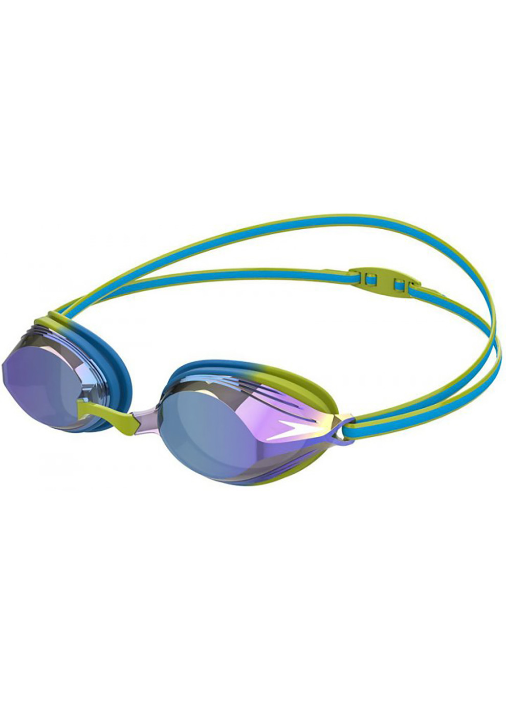 Очки для плавания VENGEANCE MIR GOG JU Голубой Зеленый Дет Speedo (260653740)