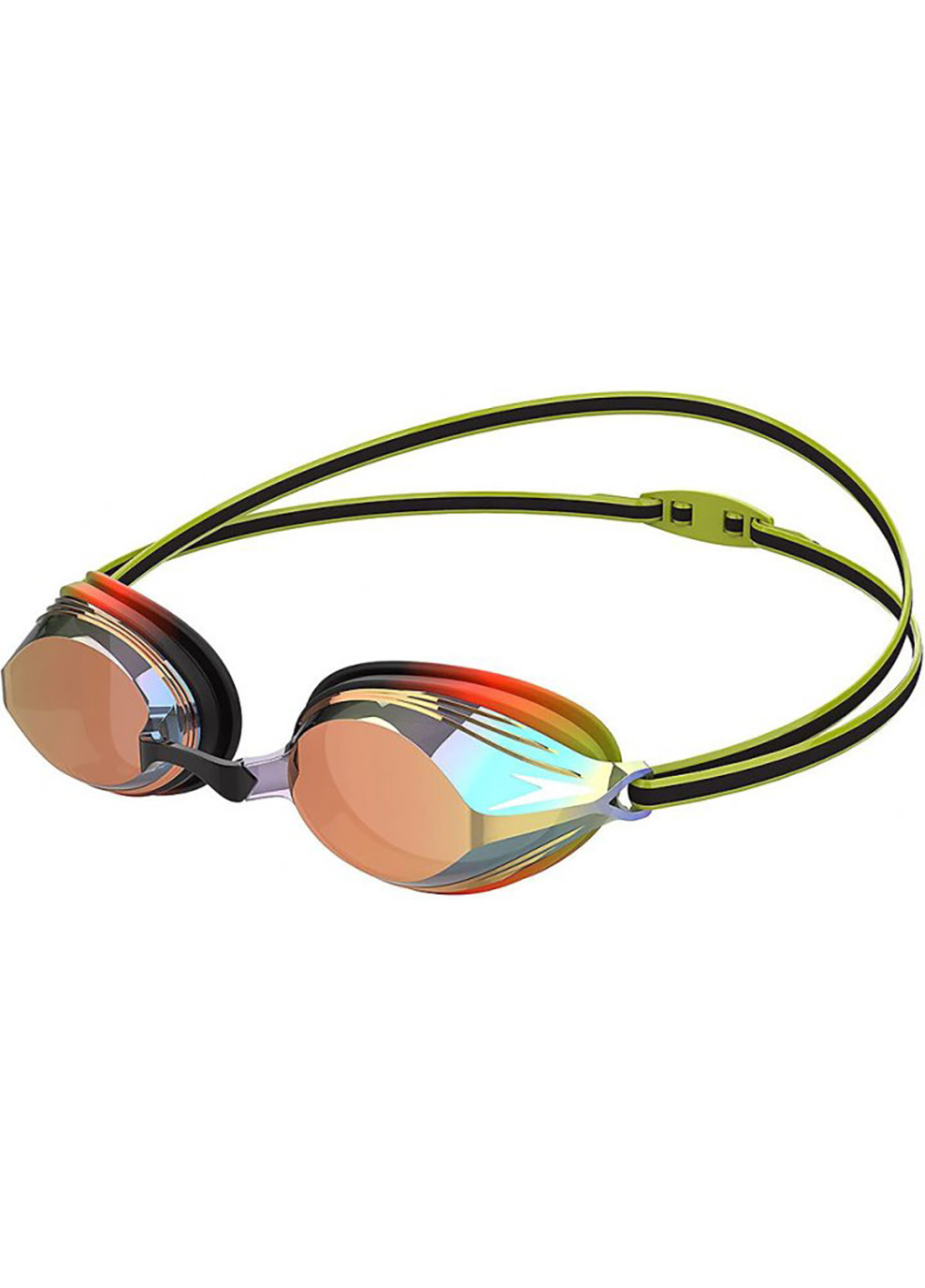 Окуляри для плавання VENGEANCE MIR GOG JU Чорний Зелений Діт Speedo (260653405)