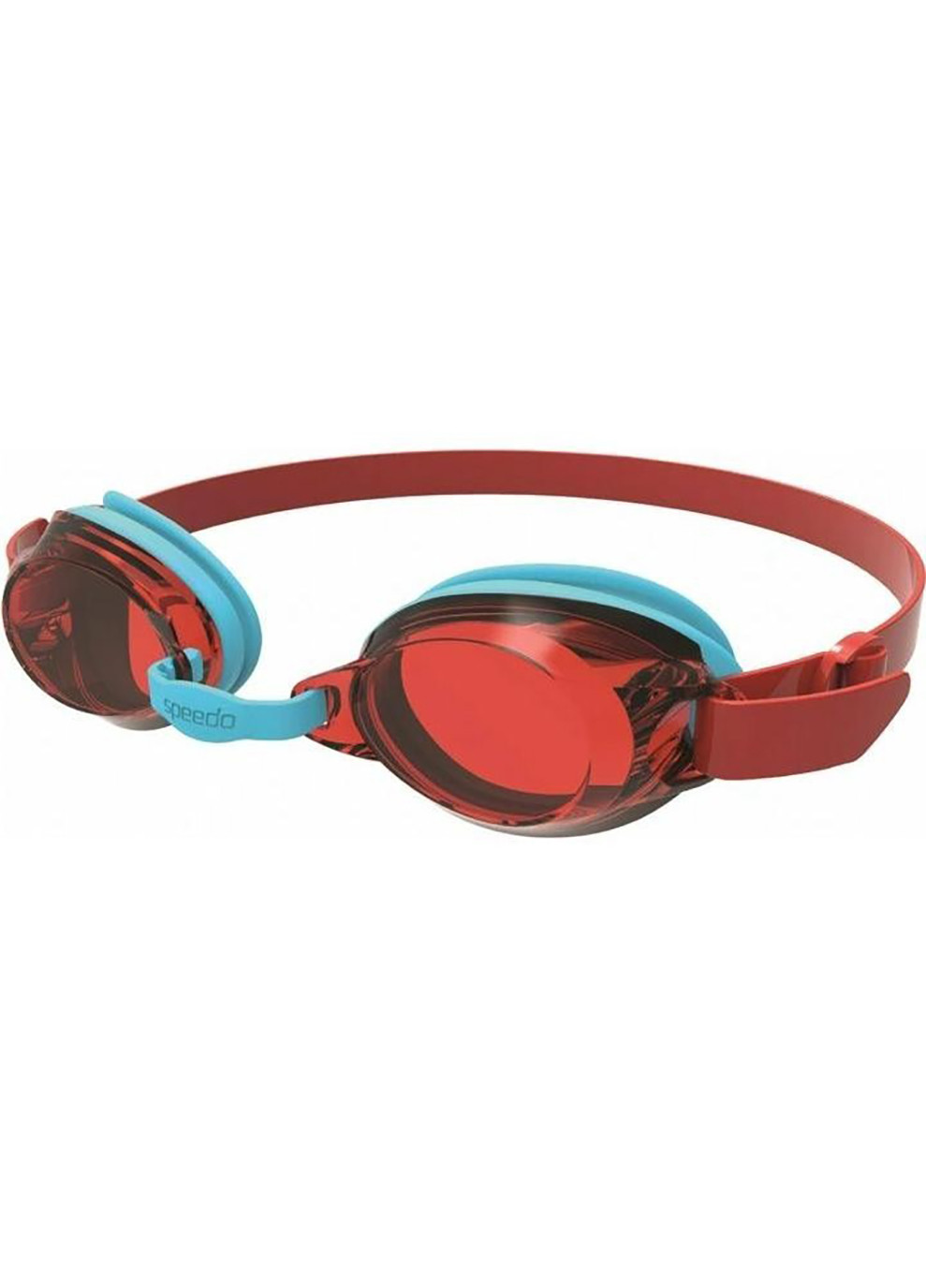 Очки для плавания JET V2 GOG JU голубой, красный Speedo (260658746)