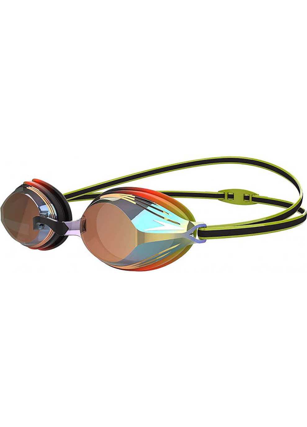 Очки для плавания VENGEANCE MIR GOG JU Черный Зеленый Дет Speedo (260658340)