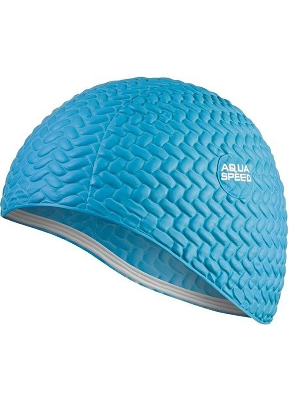 Шапка для плавания BOMBASTIC TIC-TAC 5714 голубой Жен Aqua Speed (260653470)