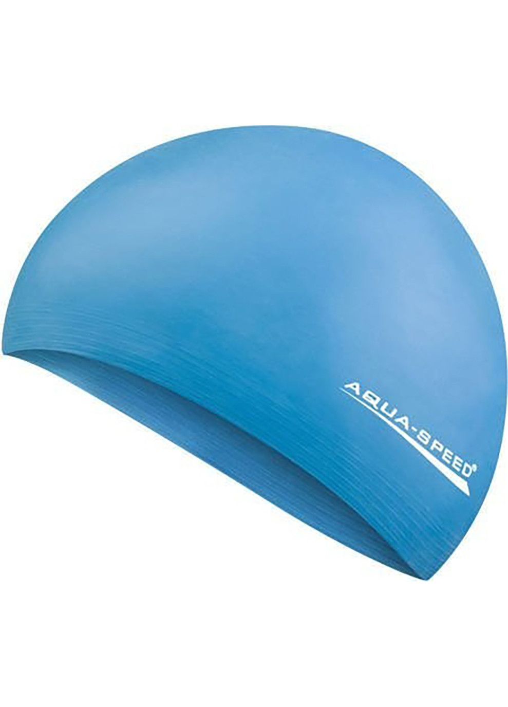 Шапка для плавания SOFT LATEX 5724 голубой Уни Aqua Speed (260653458)