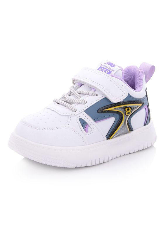 Фиолетовые демисезонные кросівки для дівчинки (демісезон) фіолетовий (58530-v0) No Brand