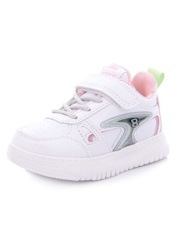 Розовые демисезонные кросівки для дівчинки (демісезон) рожевий (58530-v1) No Brand