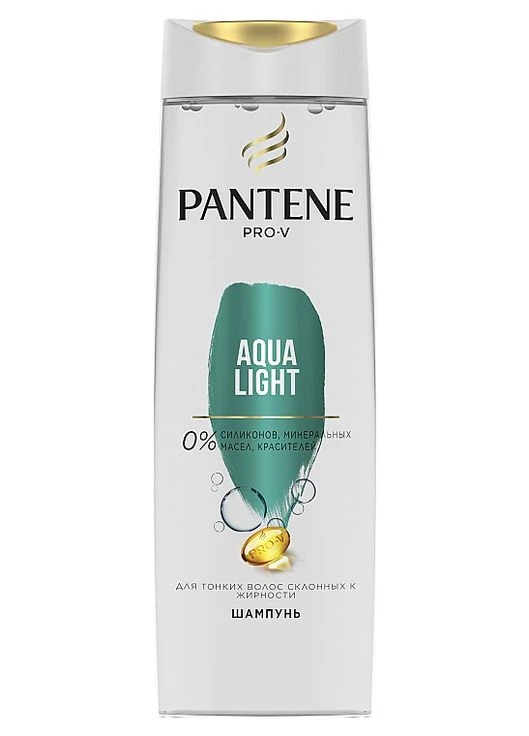 Шампунь Pro-V Aqua Light Shampoo для тонких, жирных волос Pantene (260650211)