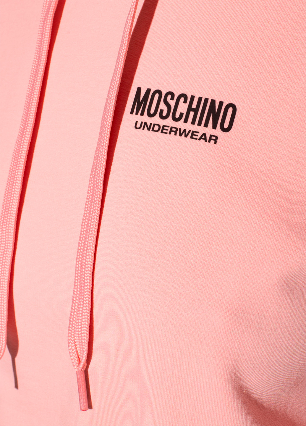 Женское розовое худи Underwear Moschino (260659963)