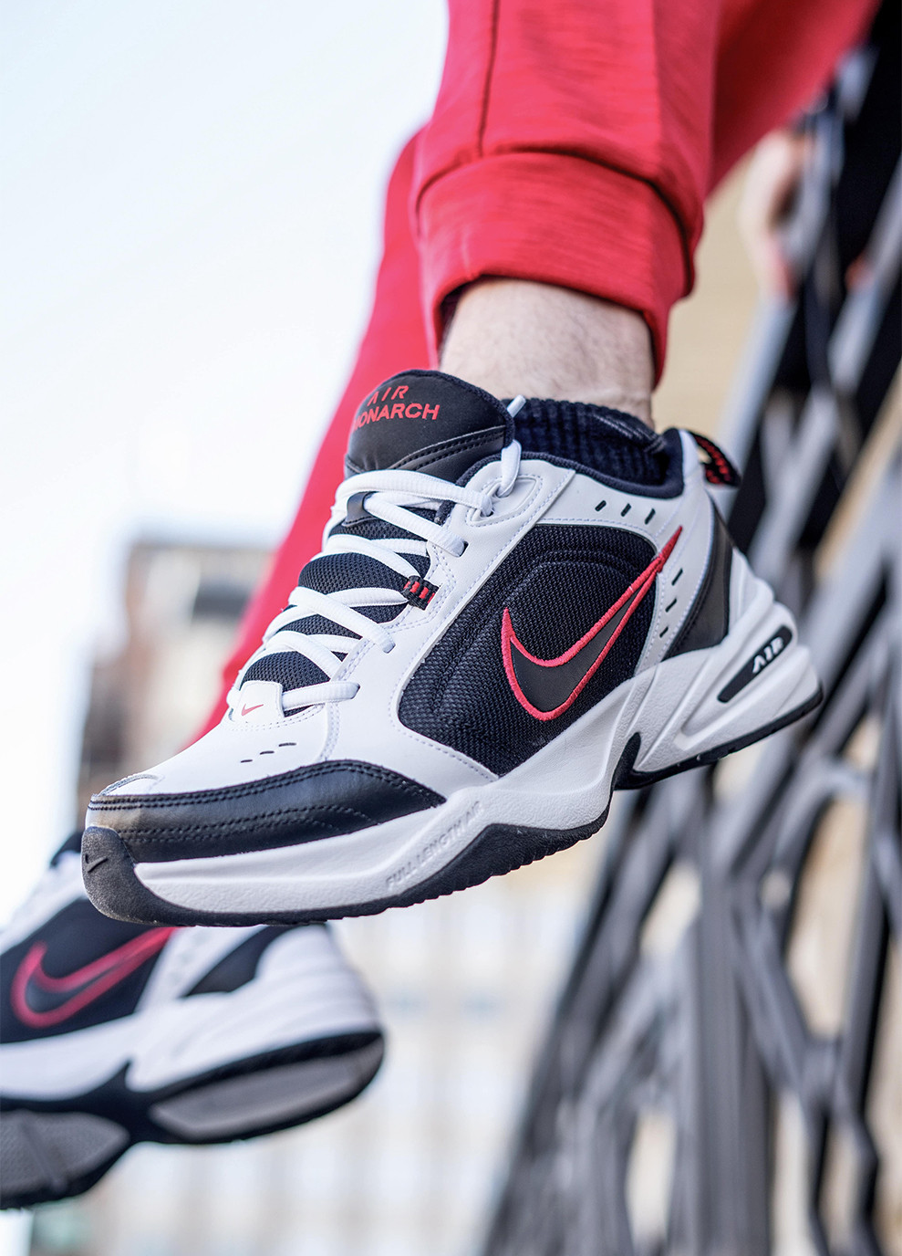 Комбіновані Осінні чоловічі кросівки air monarch iv різнокольоровий Nike