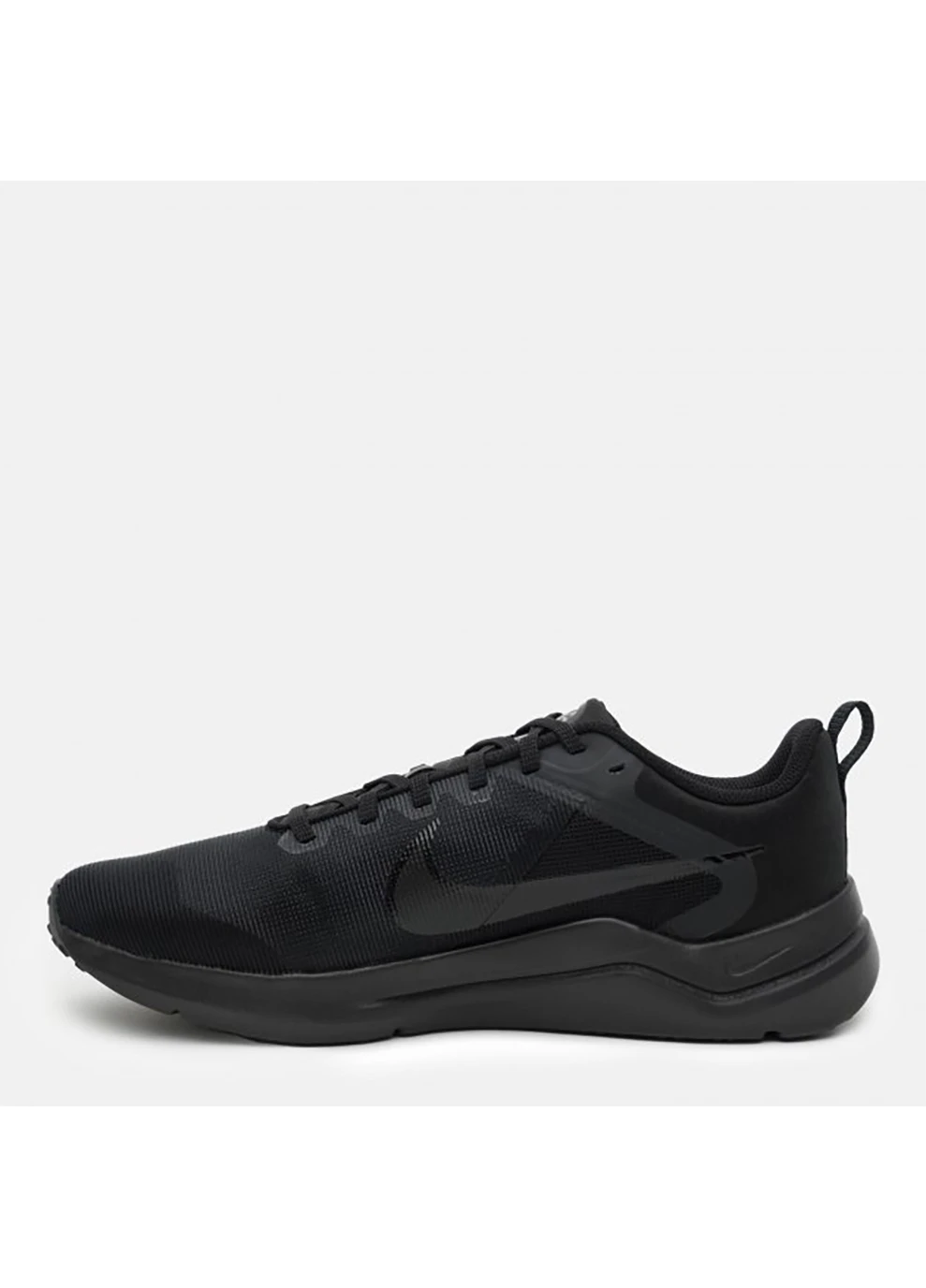Чорні чоловічі кросівки downshifter 12 чорний демісезон Nike