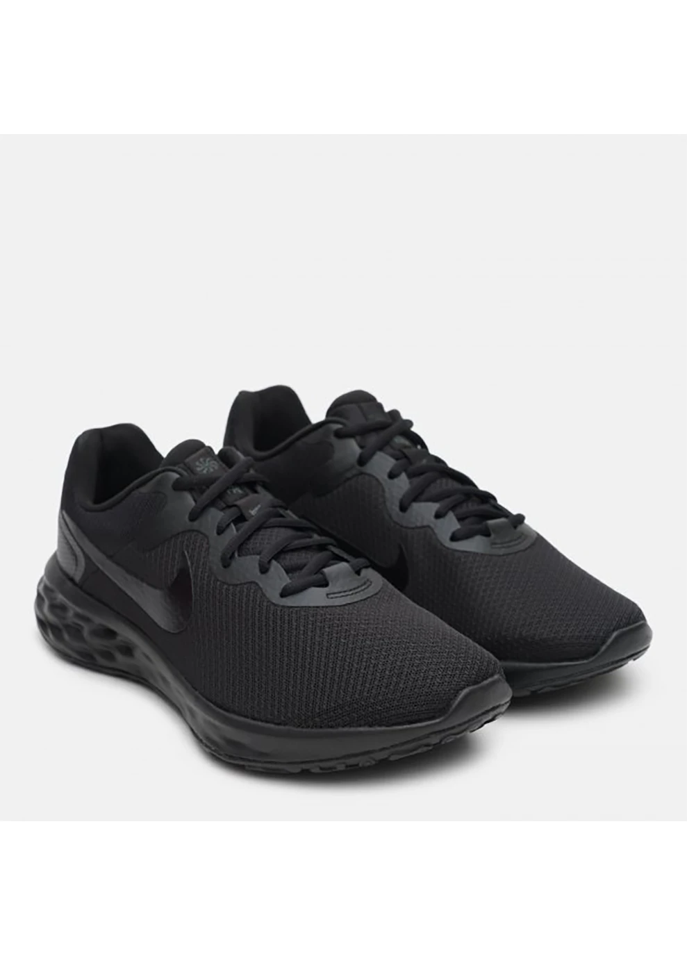 Черные демисезонные мужские кроссовки revolution 6 nn 4e черный Nike