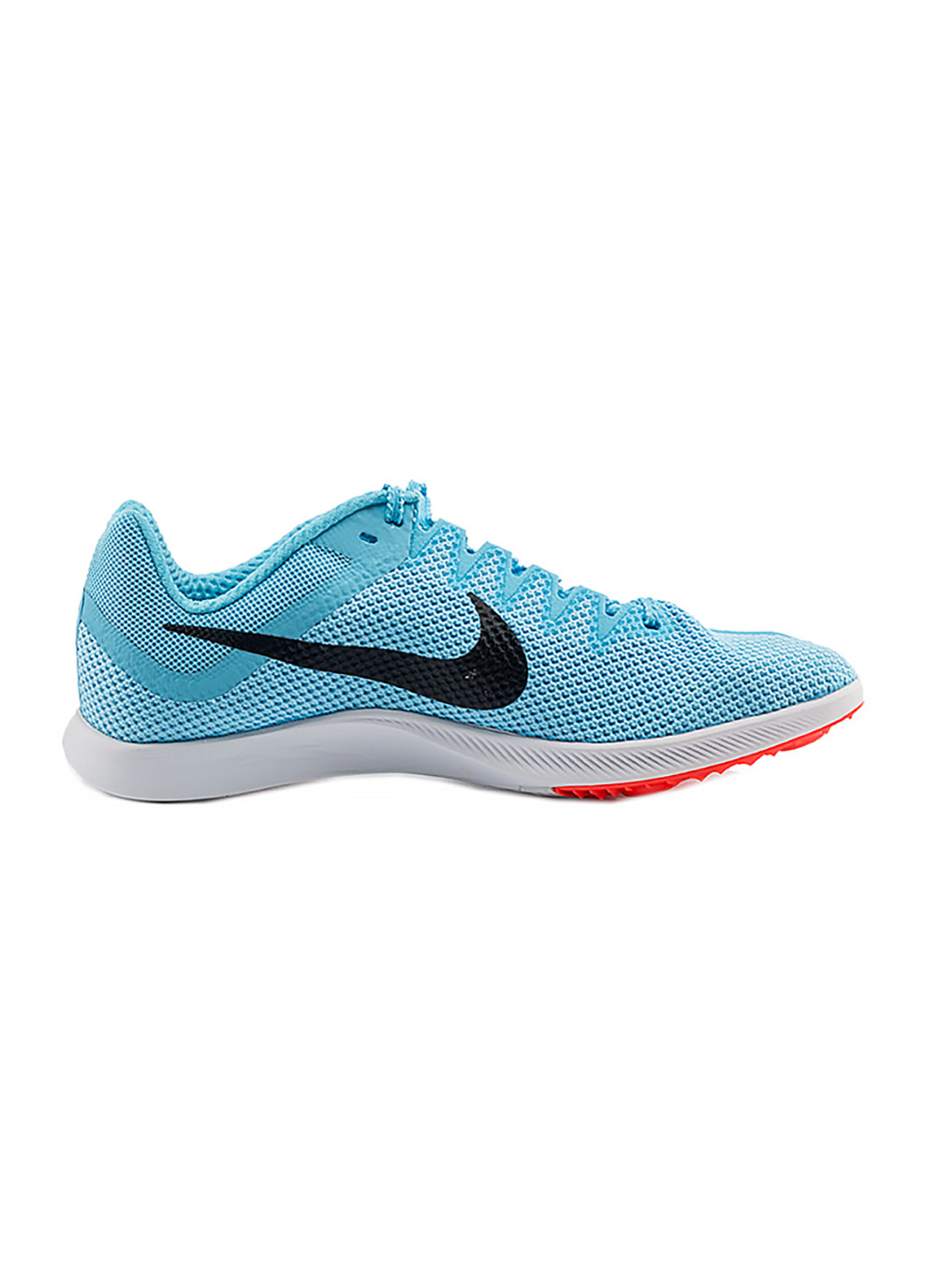 Голубые демисезонные мужские кроссовки zoom rival distance голубой Nike