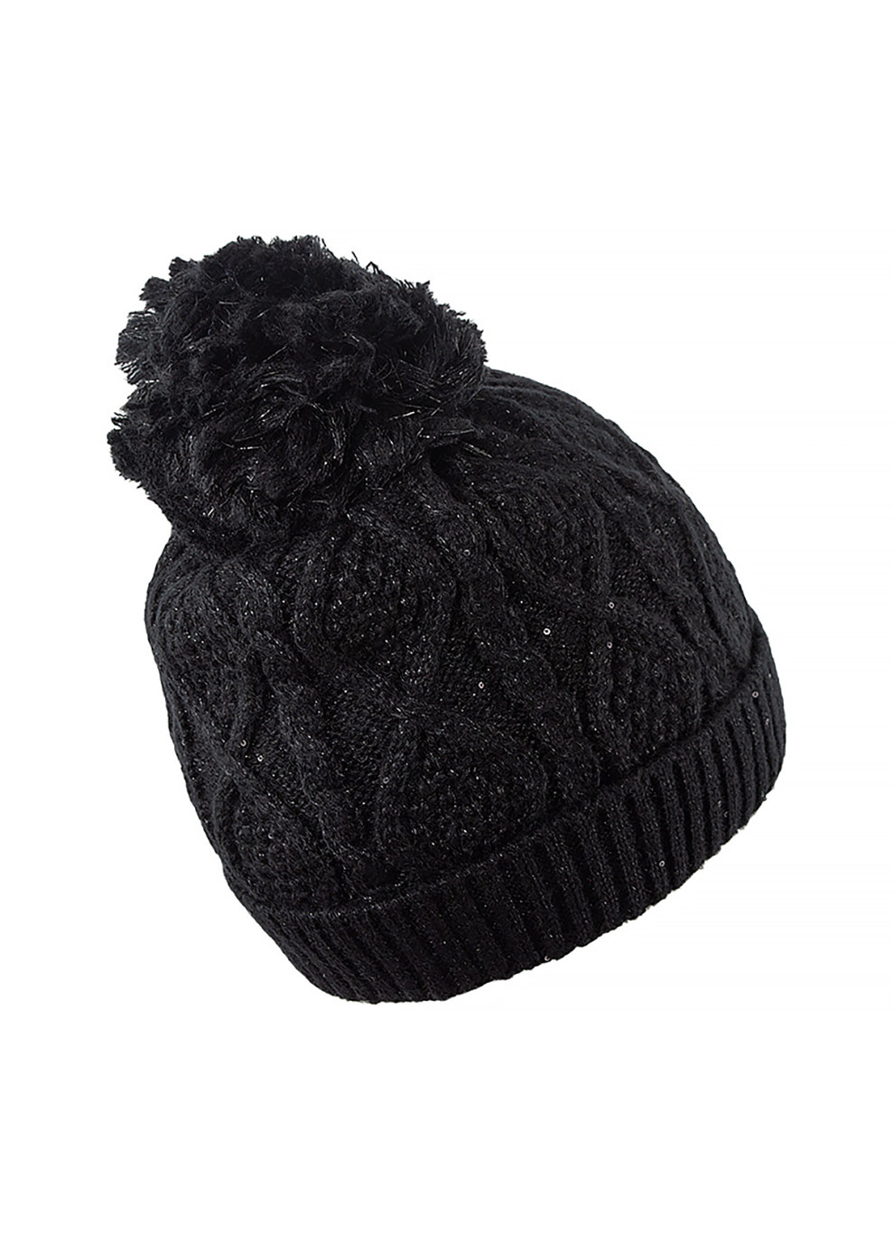Женская Шапка WOMAN KNITTED HAT Черный CMP (260653446)