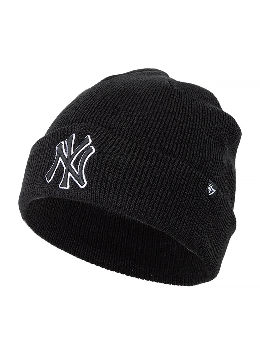 Мужская Шапка MLB NY YANKEES RAISED Черный 47 Brand (260653424)