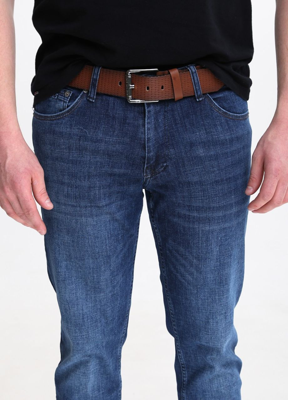 Джинси чоловічі сині злегка звужені зі стрейчем ARCHILES Slim (260661147)