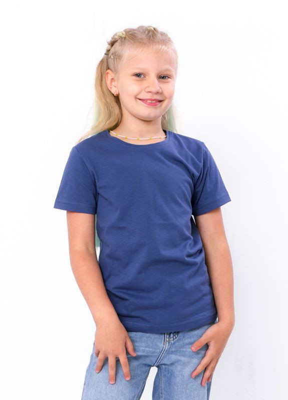 Синя літня футболка дитяча носи своє (6021-001-1-v24) Носи своє